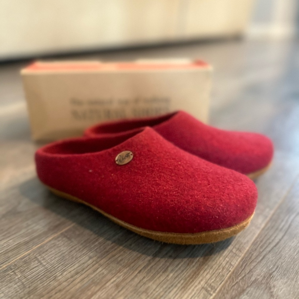 German Wool Clogs Ugg Loafers Slip on